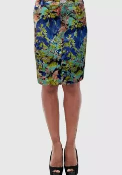 Юбка-карандаш Anany на пуговице, синий