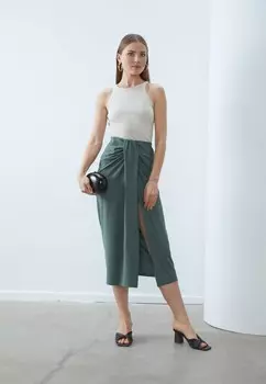Юбка-карандаш Anna Field, зеленый