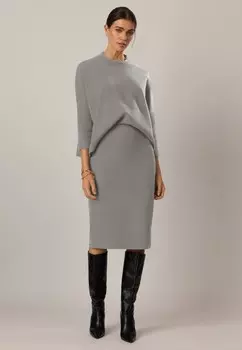 Юбка-карандаш Apart, цвет Mottled Grey