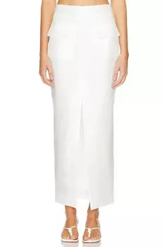 Юбка-Карандаш carmella с разрезом спереди Nicholas, белый