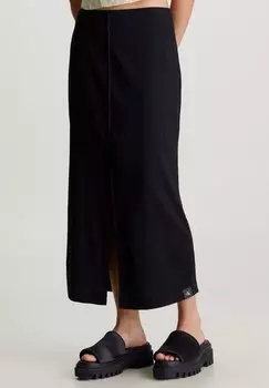 Юбка-карандаш CRINKLE Calvin Klein Jeans, черный