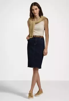 Юбка-карандаш DENIM SKIRT Ralph Lauren, синий