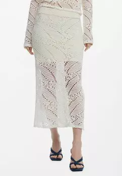 Юбка-карандаш Desigual, бежевый
