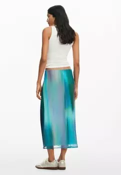 Юбка-карандаш Desigual, зеленый