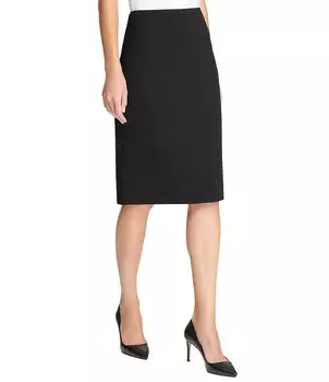 Юбка-карандаш DKNY с высокой талией, черный