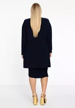 Юбка-карандаш DRAPE Yoek, синий