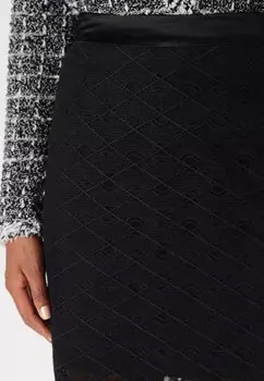 Юбка-карандаш FAN SKIRT KARL LAGERFELD, черный