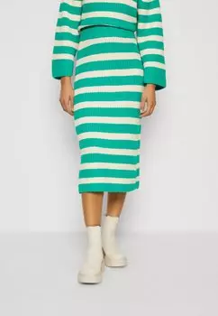 Юбка-карандаш Gina Tricot, зеленый