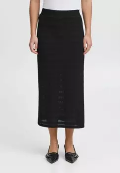 Юбка-карандаш ICHI, черный