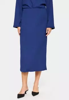 Юбка-карандаш ILYSSASZ Saint Tropez, темно-синий