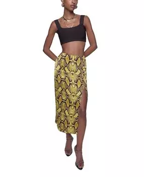 Юбка-карандаш Isa Rebecca Minkoff, желтый