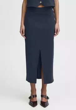 Юбка-карандаш IXKATE SK ICHI, синий