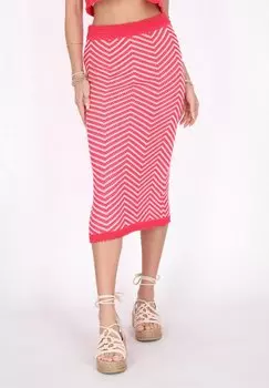 Юбка-карандаш IZIA, розовый