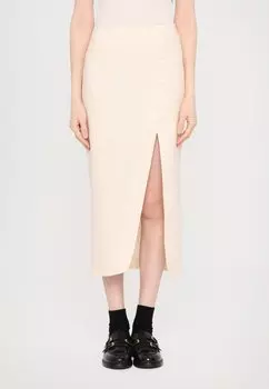 Юбка-карандаш JUPE sandro, молочный