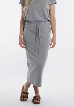 Юбка-карандаш Knit Factory, светло-серый