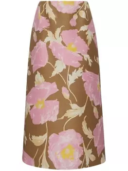 Юбка-карандаш La DoubleJ, зеленый