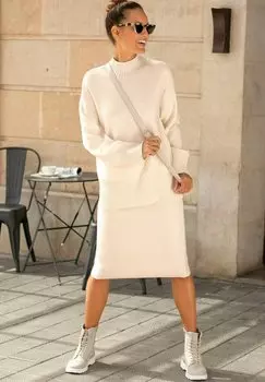 Юбка-карандаш LASCANA, цвет hellbeige