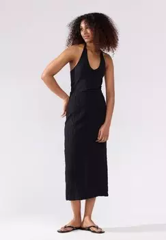 Юбка-карандаш Lindex, черный