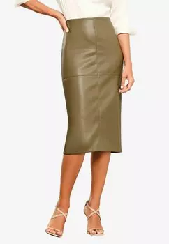 Юбка-карандаш Lipsy, зеленый