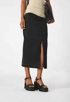 Юбка-карандаш MIDI SKIRT MELBA GAP, черный