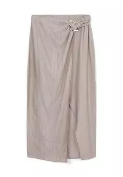 Юбка-карандаш MIDI SPACCO Calliope, серо-коричневый