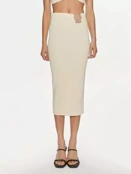 Юбка-Карандаш modern slim fit Patrizia Pepe, экрю