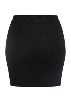 Юбка-карандаш myMo ROCKS, черный