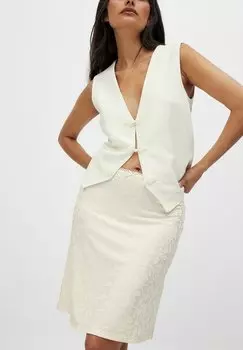 Юбка-карандаш NA-KD, белый