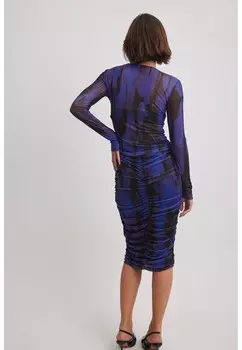 Юбка-карандаш NA-KD, синий