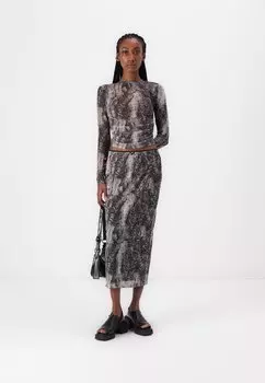 Юбка-карандаш NMLUCIA SKIRT Noisy May, черный