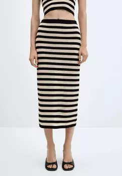 Юбка-карандаш NOEMI-H Mango, цвет black