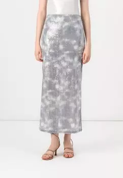 Юбка-карандаш ONLGOLDA TUBE SKIRT ONLY, серый