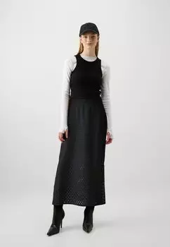 Юбка-карандаш ONLMADELINE MIDI SKIRT ONLY, черный