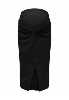 Юбка-карандаш ONLY MATERNITY, черный
