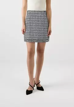 Юбка-карандаш PEARL EMBELLISHED SKIRT KARL LAGERFELD, черный