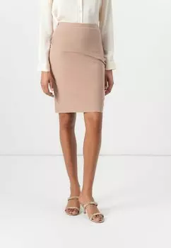 Юбка-карандаш PRISCA JEWEL PENCIL SKIRT Guess, бежевый