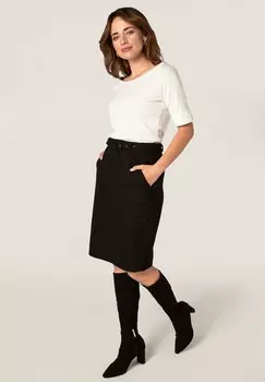 Юбка-карандаш QUIOSQUE, черный