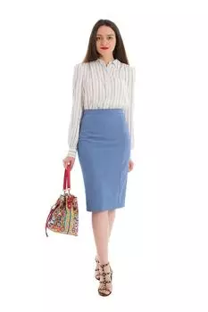 Юбка-Карандаш Ramona Resense, синий