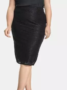 Юбка карандаш Samoon, черный