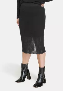 Юбка-карандаш Samoon, черный