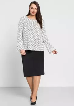 Юбка-карандаш Sheego, черный