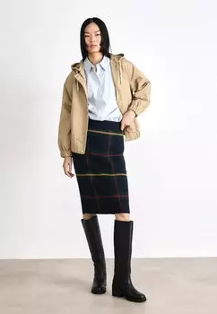 Юбка-карандаш SKIRT GANT, темно-синий