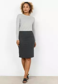 Юбка-карандаш Soyaconcept, серый