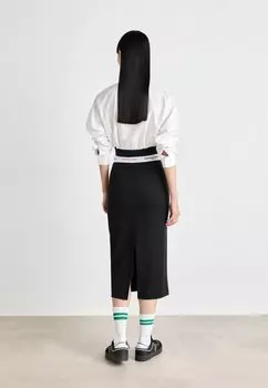 Юбка-карандаш TAPE MIDI SKIRT Tommy Jeans, черный