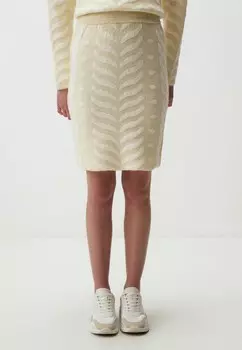 Юбка-карандаш TEXTURED Jimmy Key, желтый