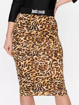 Юбка-карандаш узкого кроя Just Cavalli, желтый