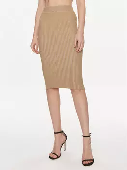 Юбка-карандаш узкого кроя Vero Moda, бежевый