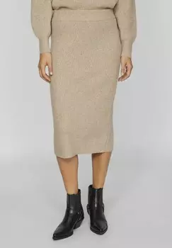 Юбка-карандаш VIKACHEL VILA, бежевый