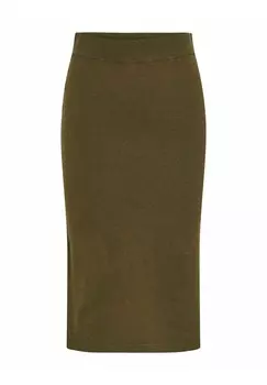 Юбка-карандаш VILA, оливковый