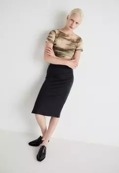 Юбка-карандаш VILIE TUBE SKIRT VILA, черный